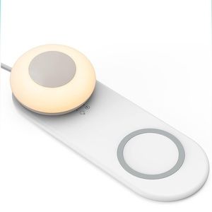 Wireless Charger with Touch Night Light